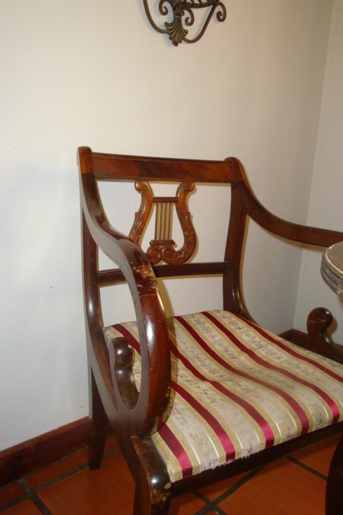 6 Old English Chairs