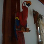 Wooden Haning Parrot $30