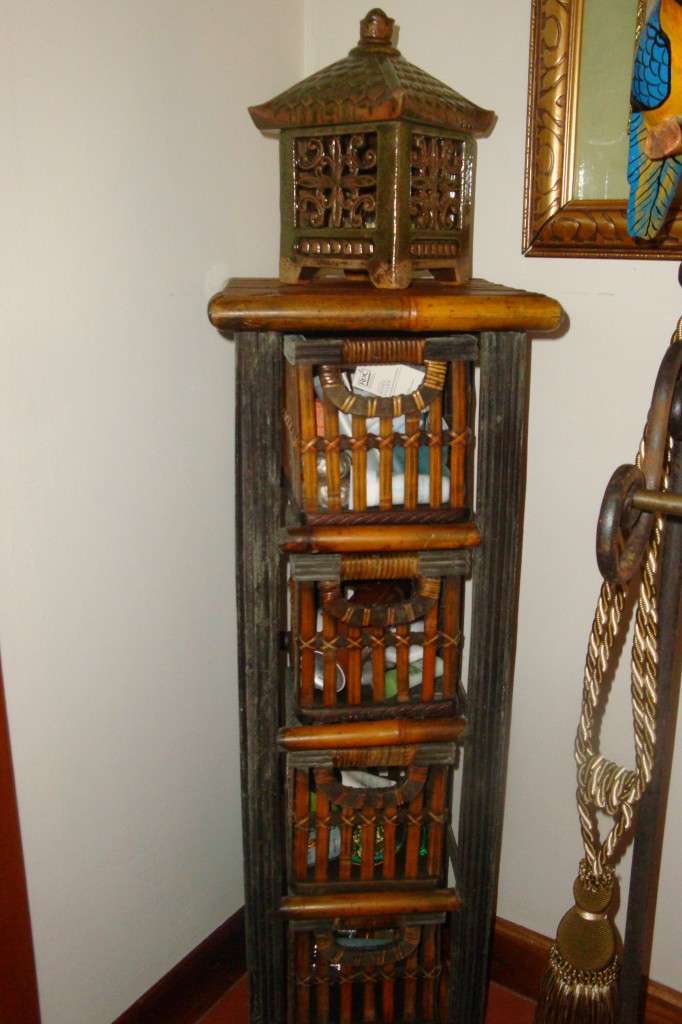 Rattan Shelves $150