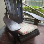 Patio Chair w. Cushen $120