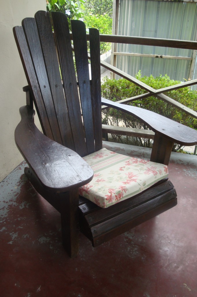 Patio Chair w. Cushen $120